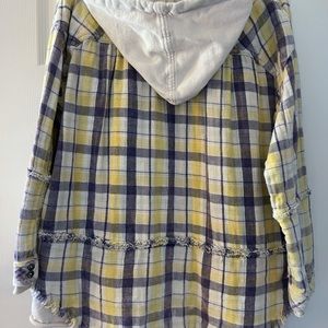We the Free hooded flannel. Gently worn. Size Large